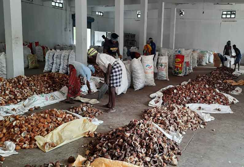 கொப்பரை தேங்காய் விலை உயர்வு