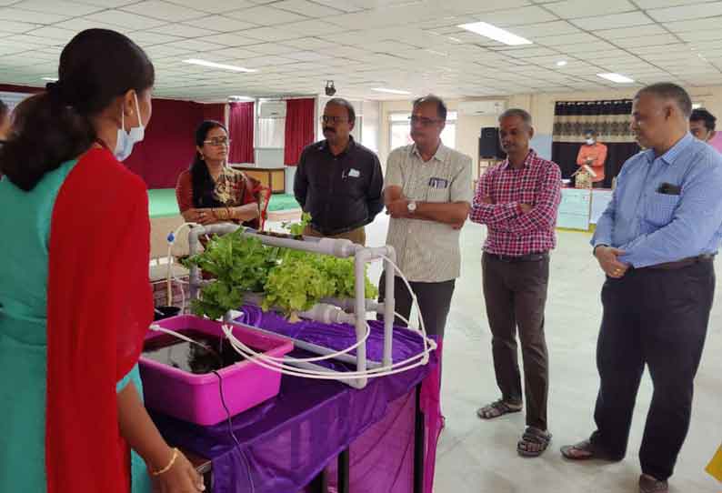 காரைக்கால் அரசு வேளாண் கல்லூரியில் தோட்டக்கலை தொழில்நுட்ப கண்காட்சி