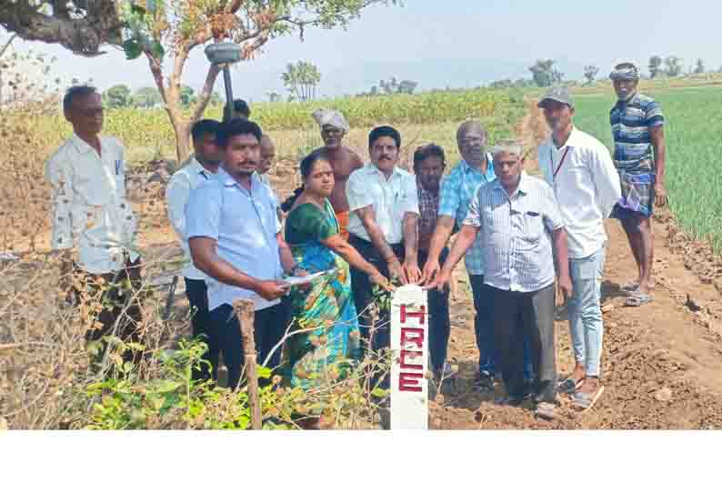 ஏகாம்பரேஸ்வரர் கோவிலுக்கு சொந்தமான நிலங்கள் அளவீடு