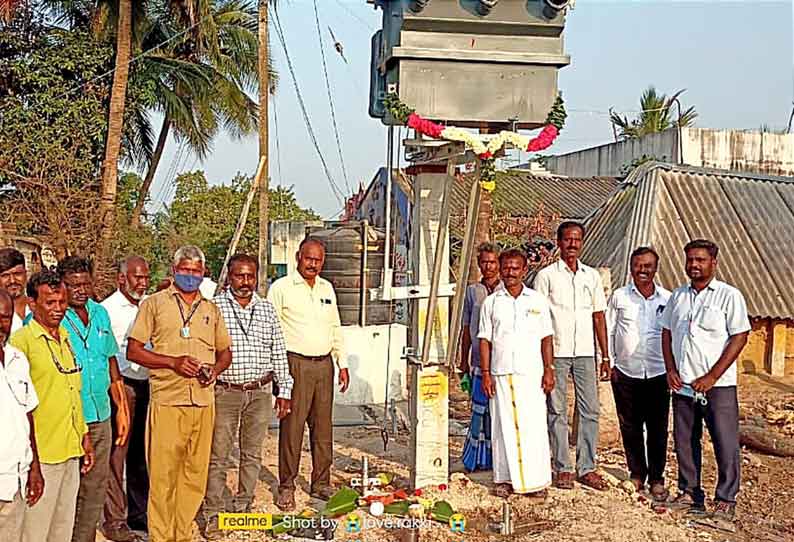 மின்னழுத்த குறைபாட்டை போக்க  புதிய டிரான்ஸ்பார்மர் அமைப்பு