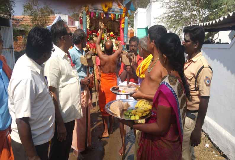 சத்தியமங்கலம் தண்டு மாரியம்மன் கோவிலை சென்றடைந்த பண்ணாரி அம்மன்; பக்தர்கள் உற்சாக வரவேற்பு