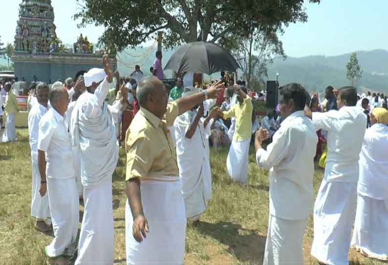 ஊட்டி அருகே 33 கிராமங்களை சேர்ந்த படுகர் இன மக்கள் கொண்டாடிய விதைப்பு திருவிழா