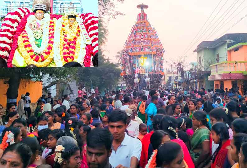 விரிஞ்சிபுரம் மார்க்கபந்தீஸ்வரர் கோவிலில் தேரோட்டம்