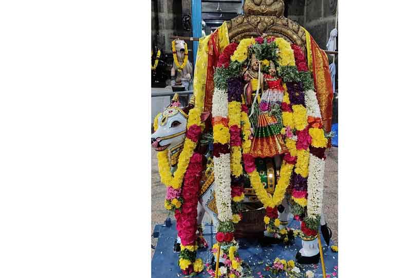 கரபுரநாதர் கோவிலில் பிரதோஷ வழிபாடு