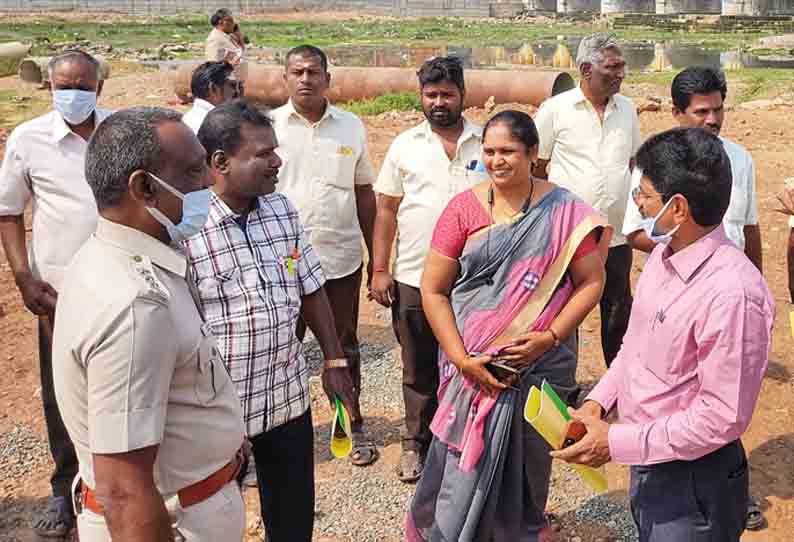 அதிகாரிகள் ஆய்வு