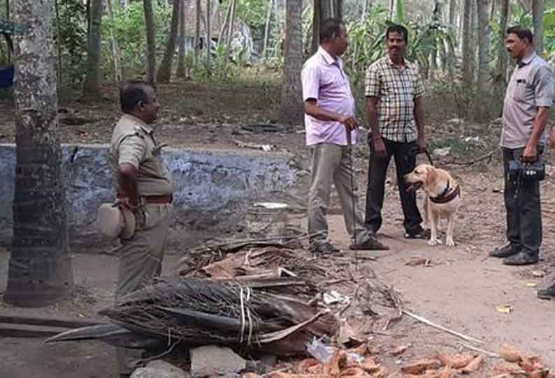 வெடிமருந்து வெடித்து மாணவி பலிநெல்லை நிபுணர்கள் குழு திடீர் ஆய்வு