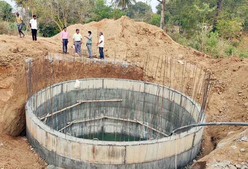 வளர்ச்சி திட்டப்பணிகளை உதவி இயக்குனர் ஆய்வு