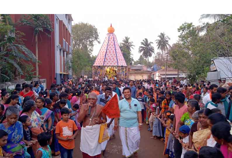 மார்க்கசகாயசாமி கோவில் தேரோட்டம்