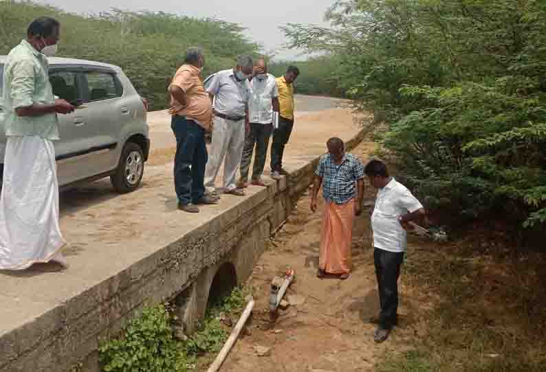 கிராமங்களுக்கு குடிநீர் வழங்க அமைச்சர்  உத்தரவு