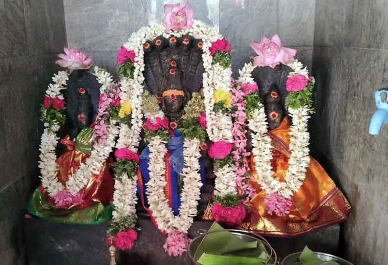 மோகனூர் அசலதீபேஸ்வரர் கோவிலில் ராகு, கேது பூஜை