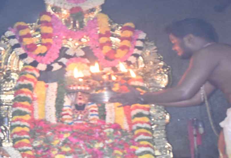 கீழப்பெரும்பள்ளம் நாகநாதசாமி கோவிலில் கேது பெயர்ச்சி விழா