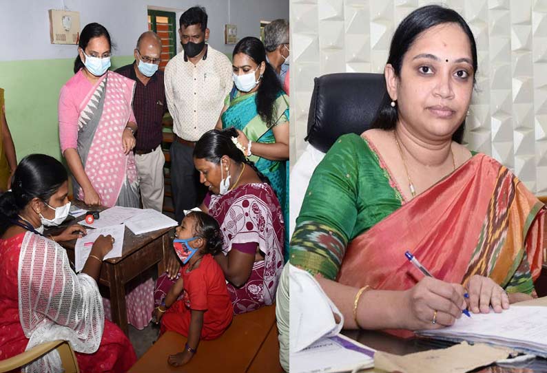 மாற்றுத்திறனுடைய குழந்தைகளுக்கான அடையாள அட்டை வழங்கும் முகாம்