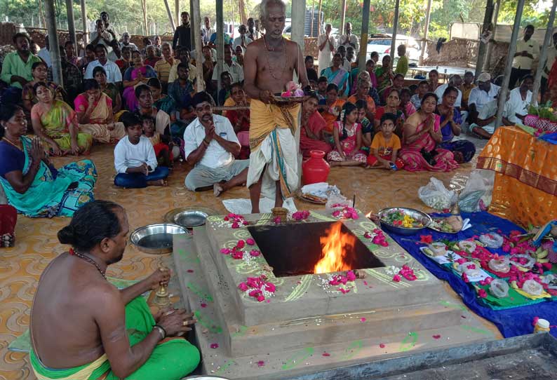 நங்கைமொழி காளத்தீஸ்வரர் கோவிலில் ராகு, கேது பெயர்ச்சி விழா