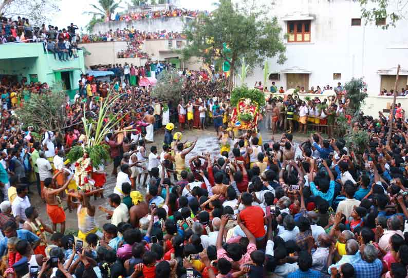 திரவுபதியம்மன் கோவிலில் தீமிதி திருவிழா