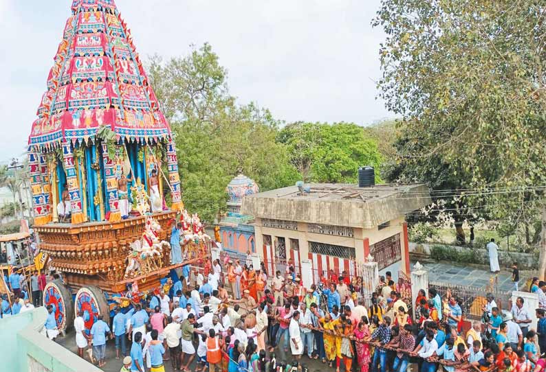 திருநீர்மலை பெருமாள் கோவில் தேரோட்டம்