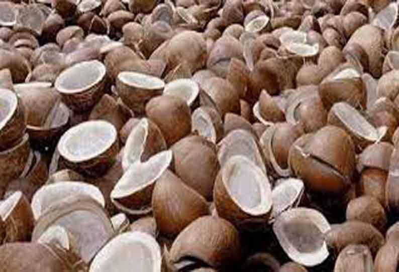 ஆனைமலையில் நடந்த ஏலத்தில் கொப்பரை தேங்காய் விலை உயர்வு