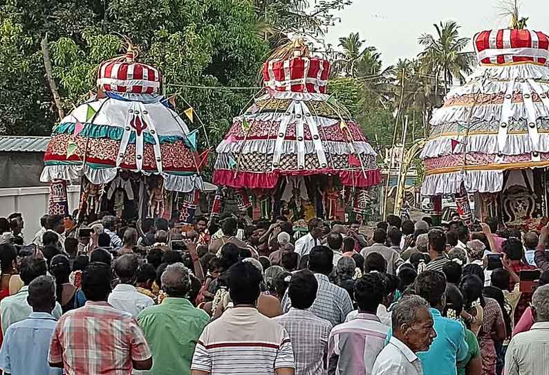 அகரக்கொந்தகை பிடாரியம்மன் கோவில் தேர்த்திருவிழா