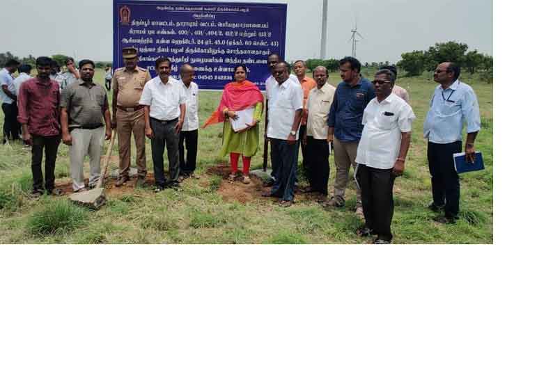 தாராபுரம் அருகே பழனி முருகன் கோவிலுக்கு  சொந்தமான ரூ.25 கோடி நிலம் மீட்பு