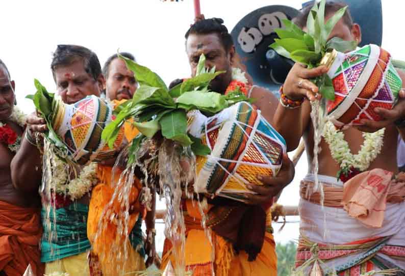 கபிலர்மலை அருகே பொன்காளியம்மன் கோவில் கும்பாபிஷேகம்-திரளான பக்தர்கள் சாமி தரிசனம்