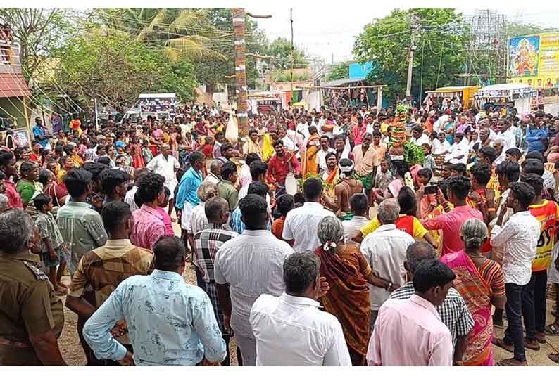 ஆயல்கிராமத்தில் அர்ஜுனன் தபசு நிகழ்ச்சி