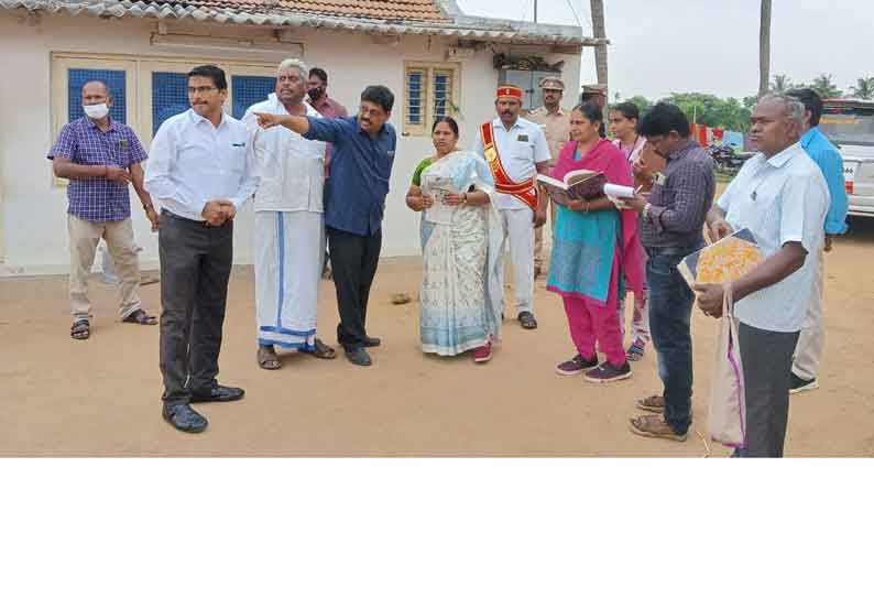 சேலம் விமான நிலைய விரிவாக்க பணி; வருவாய் அலுவலர் மீண்டும் ஆய்வு