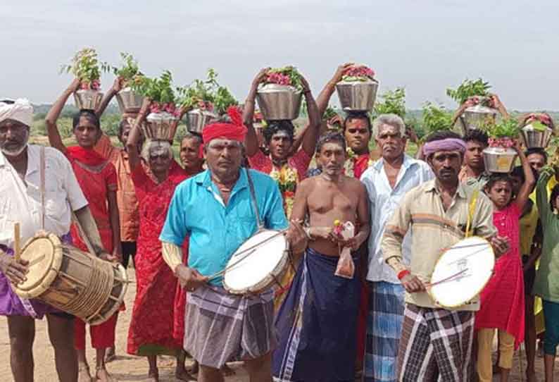 தொட்டியம் மதுரைகாளியம்மன் கோவிலில் குளிர்ச்சியூட்டும் விழா