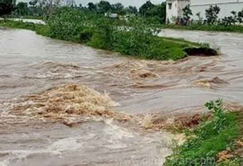 தொடர் மழையால் நீர்வரத்து அதிகரிப்பு: தென்பெண்ணை ஆற்று கரையோர மக்களுக்கு வெள்ள அபாய எச்சரிக்கை