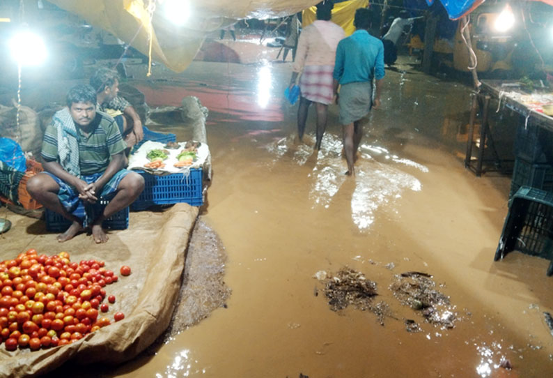 மழையால் வியாபாரம் பாதிப்பு