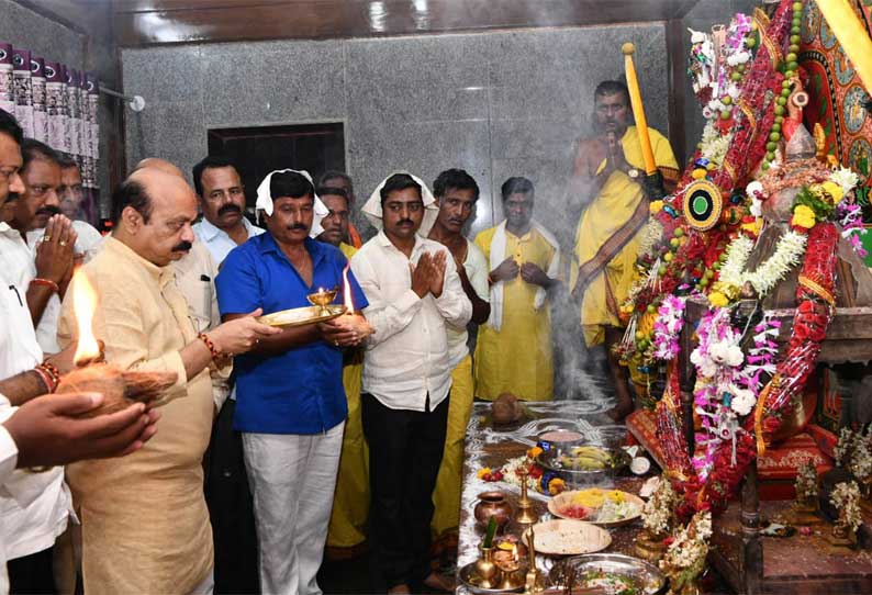 அஞ்சானத்திரி மலையில் வளர்ச்சி பணிகளுக்கு ரூ.100 கோடி ஒதுக்கீடு; முதல்-மந்திரி பசவராஜ் பொம்மை