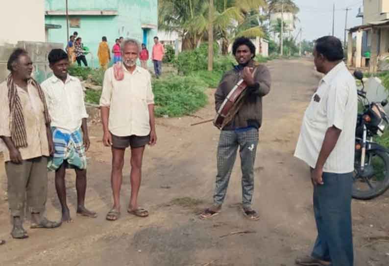 தென்பெண்ணை ஆற்றில் வெள்ளப்பெருக்கு: கரையோர மக்களுக்கு தண்டோரா மூலம் எச்சரிக்கை