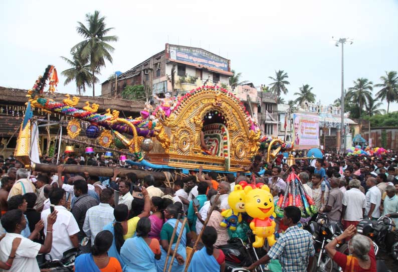 திருவையாறு ஐயாறப்பர் கோவில் சப்தஸ்தான விழா - திரளான பக்தர்கள் பங்கேற்பு...!