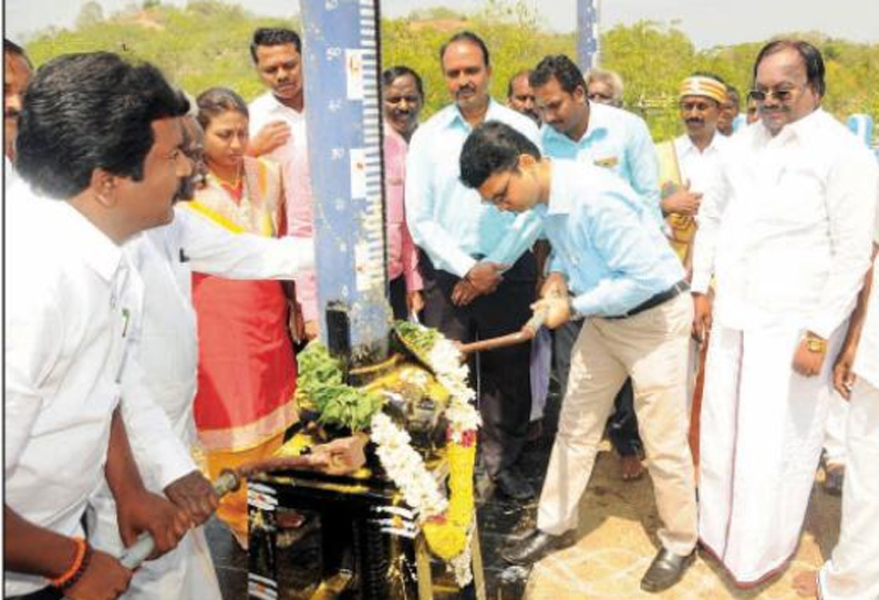 பாசனத்திற்காக சாத்தனூர் அணையில் இருந்து தண்ணீர் திறக்கப்பட்டது