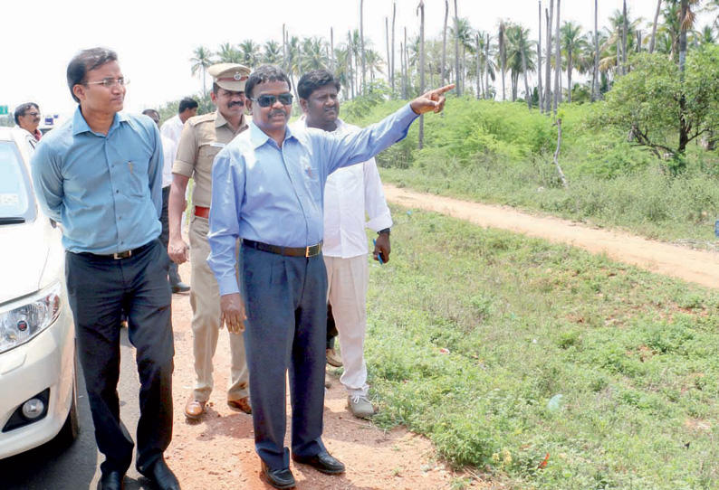 மாவட்டம் முழுவதும் ஐகோர்ட்டு நீதிபதி திடீர் ஆய்வு சீமைக்கருவேல மரங்களை முழுமையாக அகற்ற உத்தரவு