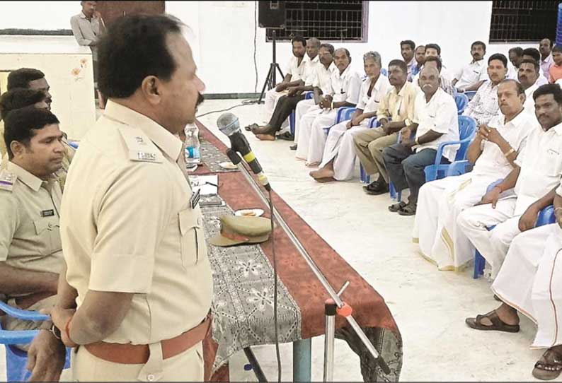 காற்றுக்காக வீட்டின் கதவை திறந்து வைத்து தூங்காதீர்கள் போலீஸ் சூப்பிரண்டு எச்சரிக்கை