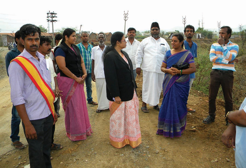 ஆலங்காயம் ஒன்றியத்தில் சீமைக்கருவேல மரங்கள் அகற்றும் பணி நீதிபதிகள் ஆய்வு