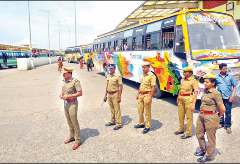 அரசு போக்குவரத்து கழக தொழிலாளர்கள் வேலை நிறுத்தம் எதிரொலியாக தனியார் பஸ்களில் கூடுதல் கட்டணம்