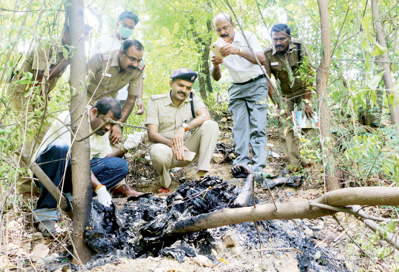 சேலம் ஜங்சன் மேம்பாலம் அருகே இளம்பெண் எரித்துக்கொலை