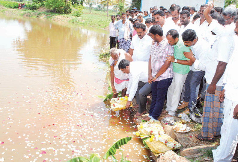 சிம்ஷா நதியில் இருந்து வறண்டு கிடக்கும் ஏரிகளுக்கு தண்ணீர் கொண்டு வர நடவடிக்கை