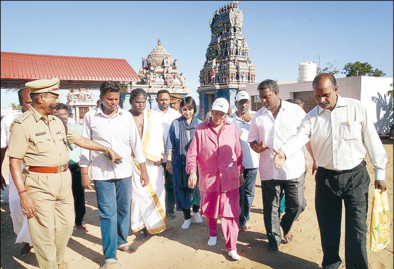 வில்லியனூர் திருக்காஞ்சி கோவிலில் கவர்னர் ஆய்வு