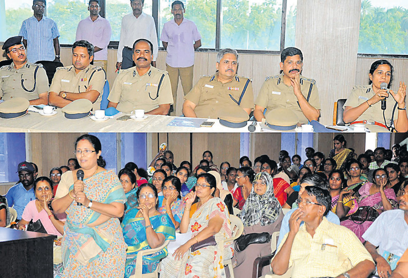 இன்று பள்ளிகள் திறப்பு: மாணவர்களுக்கான பாதுகாப்பு குறித்து ஆசிரியர்களுடன் போலீசார் ஆலோசனை