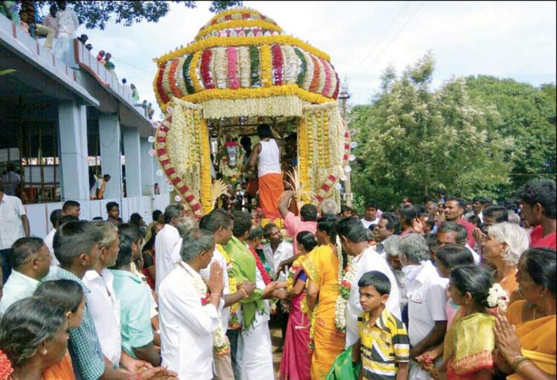 சேர்வராயன் கோவில் தேரோட்டம் திரளான பக்தர்கள் தரிசனம்