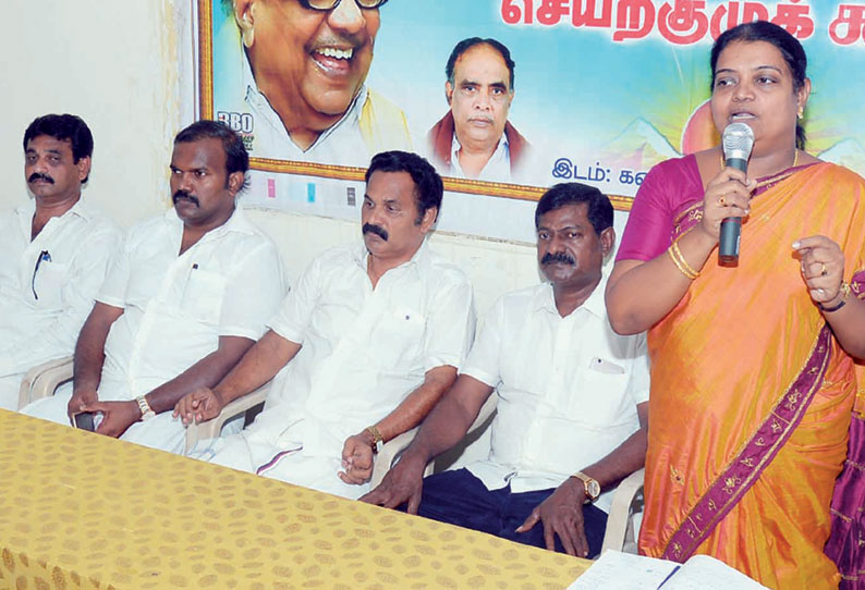 தூத்துக்குடிக்கு 12–ந் தேதி வருகை தரும் மு.க.ஸ்டாலினுக்கு சிறப்பான வரவேற்பு தி.மு.க. கூட்டத்தில் தீர்மானம்