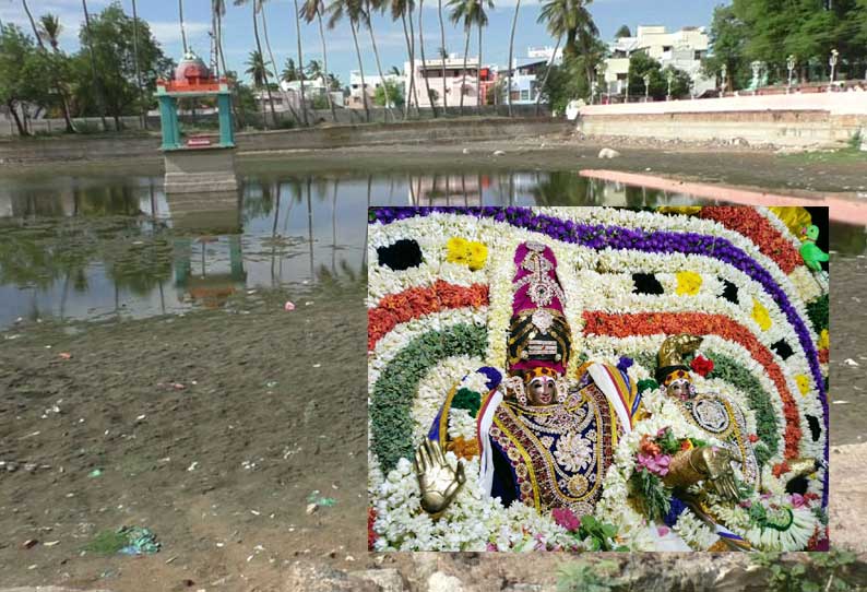 திருவெறும்பூரில் எறும்பீஸ்வரர் கோவில் தெப்ப திருவிழா