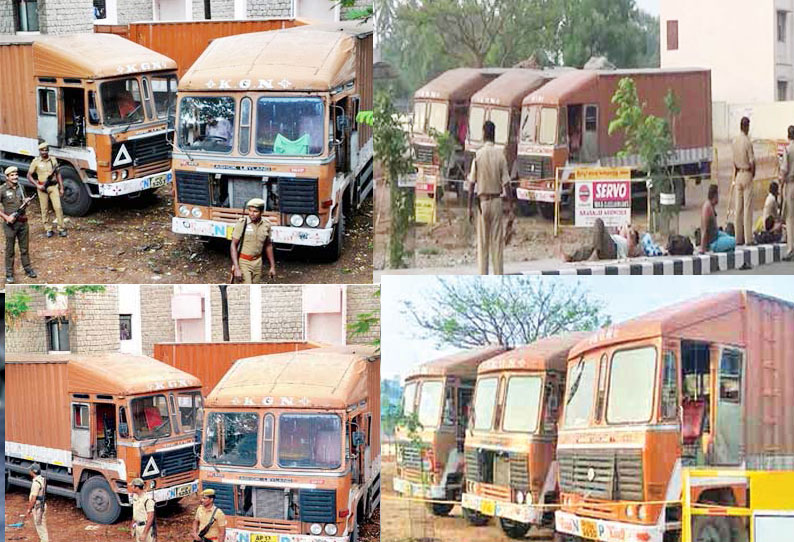 திருப்பூர் அருகே கண்டெய்னரில் கைப்பற்றப்பட்ட பணம் ரூ 570 கோடி வங்கி பணமே சி.பி.ஐ. அறிக்கை