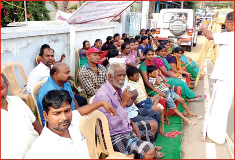 அஞ்சுகிராமம் டாஸ்மாக் கடை முன் மீண்டும் போராட்டம்– பரபரப்பு