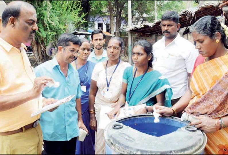 டெங்கு காய்ச்சல் தடுப்பு பணிக்காக 7 குழுக்கள் அமைப்பு