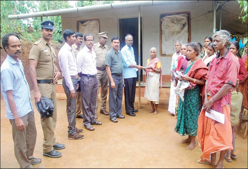 பந்தலூர் தாலுகாவில் ஆதிவாசி கிராமங்களில் அதிகாரிகள் ஆய்வு