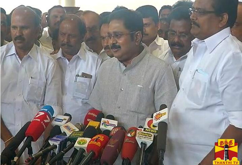 அதிமுகவின் நன்மைக்காக எதையும் செய்வேன்: டிடிவி தினகரன் பேட்டி