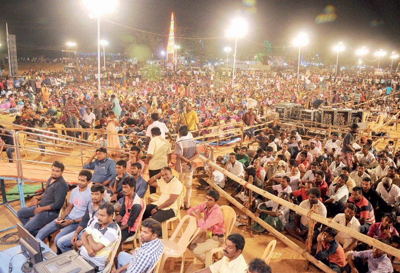 கலந்தபனை சுடலை ஆண்டவர் கோவில் கொடை விழா திரளான பக்தர்கள் தரிசனம்