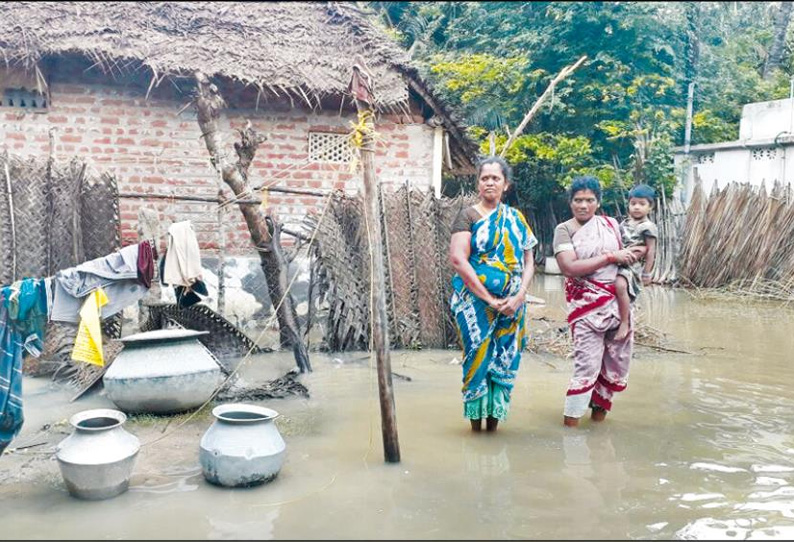 அதிராம்பட்டினத்தில் பலத்த மழை: வீடுகளுக்குள் தண்ணீர் புகுந்தது